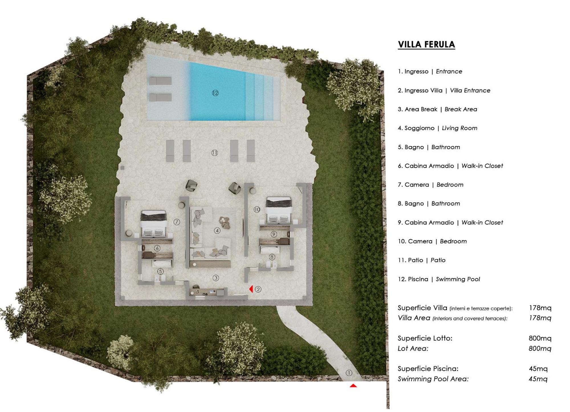 Hotel Li Finistreddi Cannigione Rom bilde
